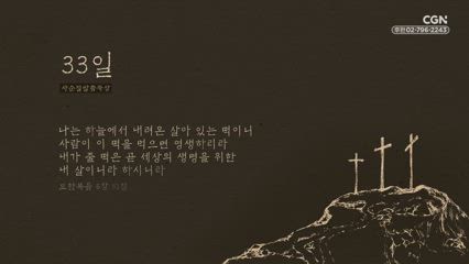 33편 요한복음 6장 51절       